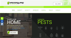 Desktop Screenshot of masterguardpestcontrol.com